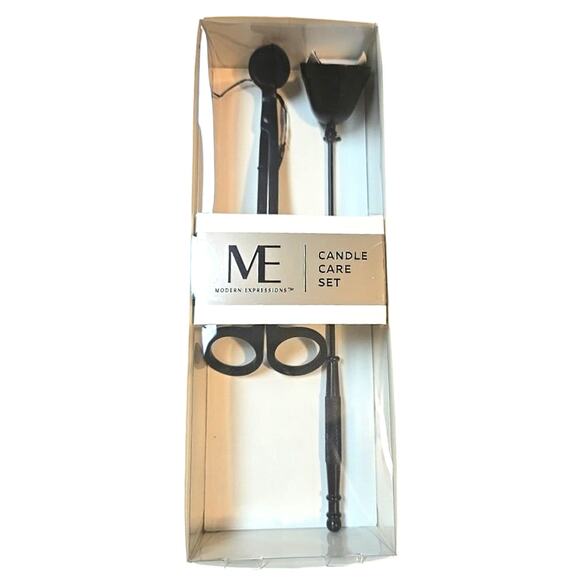 Modern Expressions Other - ME Candle Care Set Gold Candle Wick Trimmer and Candle Snuffer